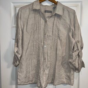 Liz Claiborne button down blouse. Size XL